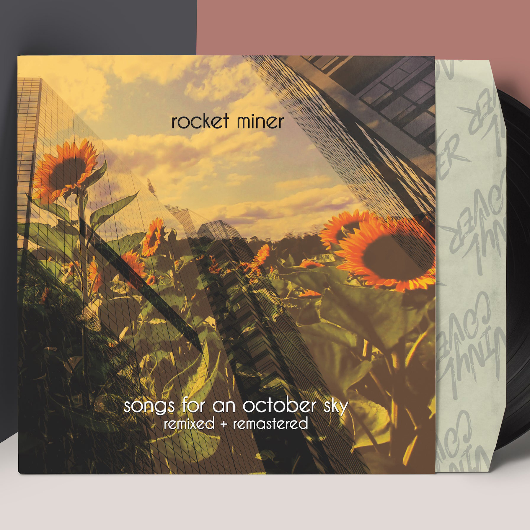Vinyl-Cover-Record-Disk-MockUp-vol3_2400px Rocket Miner - Songs for an October Sky (Remastered) Album Artwork